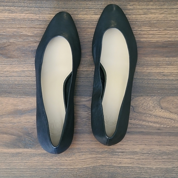 Zara Massimo Dutti Black  Flats - Zara Size Eu 40 US 9 - Picture 7 of 12